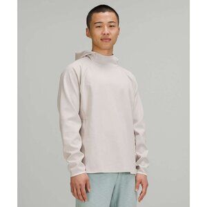 Lululemon GridLiner Fleece Hoodie - Heathered Dove Grey